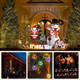 2 Pack Solar Lights Outdoor Waterproof, Total 72ft 120 LEDs Crystal Globe Lights with 8 Modes, Solar String Lights for Outside, Patio Porch Garden Yard Christmas Wedding Party Decor (Multicolor)