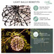 Elf Logic 16” Outdoor/Indoor LED Christmas Light Ball. Durable, Waterproof, Long-Lasting, Lightweight Bright Light Ball. Warm LED Lights for Holiday Decor, Patio, Wedding Decor Elf Logic 16” Outdoor/Indoor LED Christmas Light Ball. Durable, Waterproof, Long-Lasting, Lightweight Bright Light Ball. Warm LED Lights for Holiday Decor, Patio, Wedding Decor