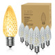 50 Pack LED C9 Christmas Light Bulbs, Shatterproof & Waterproof C9 LED Christmas Replacement Bulbs, 2700K Warm White Christmas Decor for Indoor & Outdoor Use, E17 Base Holiday Decoration 50 Pack LED C9 Christmas Light Bulbs, Shatterproof & Waterproof C9 LED Christmas Replacement Bulbs, 2700K Warm White Christmas Decor for Indoor & Outdoor Use, E17 Base Holiday Decoration