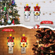 Enhon 2 Pack Christmas Gnome Night Light, Gnome Christmas Decoration, 360 Degree Swivel Plug with on/off Switch, Christmas Night lights Plug into Wall for Bedroom, Bathroom, Kitchen, Hallway
