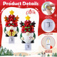Enhon 2 Pack Christmas Gnome Night Light, Gnome Christmas Decoration, 360 Degree Swivel Plug with on/off Switch, Christmas Night lights Plug into Wall for Bedroom, Bathroom, Kitchen, Hallway