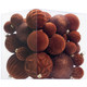 Velvet Christmas Ball Ornaments Brown Christmas Tree Decorations 36pcs Shatterproof Christmas Ornaments Set with 5 Styles in 3 Sizes(Small Medium Large)