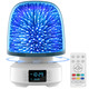 Night Light Bluetooth Speaker Alarm Clock Bedroom Bedside Table Lamp 360 Rotation 7 Color Changing LED Dimmable Nightlight,Cool Birthday Christmas for 13 14 15 16 17 18 Year Old Teens Boys Girls