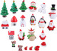 22pcs Christmas Miniature Ornaments for Fairy Garden Dollhouse Accessories, DIY Snow Globe Christmas Miniature Figurines Decorations, Resin Christmas Tree Snowman Mini Ornaments for Xmas Party Decor 22pcs Christmas Miniature Ornaments for Fairy Garden Dollhouse Accessories, DIY Snow Globe Christmas Miniature Figurines Decorations, Resin Christmas Tree Snowman Mini Ornaments for Xmas Party Decor