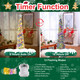 6FT Pop up Christmas Tree with 100 LED Multi-Colored Lights, Artificial Tinsel Xmas Tree, Battery Operated Pencil Tree Christmas Decoraitons Indoor Outdoor for Holiday Home Party Decorations (Silver) 6FT Pop up Christmas Tree with 100 LED Multi-Colored Lights, Artificial Tinsel Xmas Tree, Battery Operated Pencil Tree Christmas Decoraitons Indoor Outdoor for Holiday Home Party Decorations (Silver)