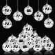 24 Pieces Mirror Disco Ball Ornaments Reflective Mirror Ball 2" Inch Silver Hanging Ball Cake Decoration 70s Disco Themed Party Decoration for Christmas Tree Dance Music Festive Decor