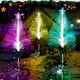 3 Pack Solar Christmas Tree Lights Outdoor, Solar Christmas Garden Stake Lights, 7 Color Changing Solar Christmas Tree Lights, Waterproof Outdoor Decorations for Pathway Yard Garden Christmas Decor