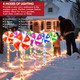 8PK 28inch 230LED 8 Modes Christmas Lollipop Pathway Light Outdoor Christmas Decorations Flickering Outdoor Christmas Pathway Light 24ft (Colorful) 8PK 28inch 230LED 8 Modes Christmas Lollipop Pathway Light Outdoor Christmas Decorations Flickering Outdoor Christmas Pathway Light 24ft (Colorful)