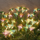 Flumy Solar Lights Outdoor Waterproof 8-Head Butterfly Decorations,Solar Garden Lights,Christmas Christmas ，Birthday Decorations,Butterfly Solar Lights for Garden and Yard 4Pack