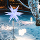 FUCHSUN 23 Inch 90 LED Moravian Star Light, Christmas Tree Topper Hanging Stars Lights Outdoor, Color Changing & 6 Lighting Modes, Ceiling Balcony Xmas Party Porch Yard Room Holiday Wedding Decoration