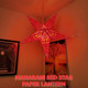 GalaxyArts Paper Star Lanterns, 24 Inch Maharani (Red) Light up Hollow Out 5-Point 3D Star Hanging Decoration for Indoor Outdoor Room Wedding Holiday Birthday Party Christmas Celebration Home Decor