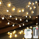 Battery Operated LED Globe String Lights, 2-Pack Total 52FT 120LEDs - Each 26FT 60LEDs 8 Mode Waterproof Christmas Fairy String Lights with Remote for Home Bedroom Garden Wedding Party Decoration Battery Operated LED Globe String Lights, 2-Pack Total 52FT 120LEDs - Each 26FT 60LEDs 8 Mode Waterproof Christmas Fairy String Lights with Remote for Home Bedroom Garden Wedding Party Decoration