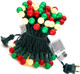 Red White Green Christmas Lights Indoor 70 LED Outdoor String Lights with Pearlized Glass 120V ETL for Halloween Decor Holiday Party Thanksgiving Yard Xmas Tree Carnival Deco