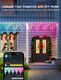 Govee Icicle Lights, Smart RGBIC Christmas Icicle Lights for Outside, 66ft with 800 LEDs Icicle Christmas Lights Outdoor, IP65 Waterproof, Music Sync, Voice Control, 78+ Scene Modes for Holiday Decor