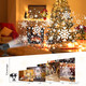 Christmas Projector Lights Outdoor, LED Snowflake Projector Lights Outdoor, Waterproof Christmas Light Projector Outdoor Landscape Spotlights Christmas Decorations for Holiday Wedding Yard Decor
