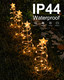Spiral Christmas Tree Outdoor Decorations, 4 Pack Spiral Christmas Tree with Star Topper, Waterproof Lighted Spiraling Tree Pathway Lights for Indoor Outdoor Xmas Holiday Decor, Warm White Spiral Christmas Tree Outdoor Decorations, 4 Pack Spiral Christmas Tree with Star Topper, Waterproof Lighted Spiraling Tree Pathway Lights for Indoor Outdoor Xmas Holiday Decor, Warm White