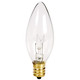 Holiday Joy - Crystal Clear Torpedo Tip Candelabra Replacement Bulbs - Great for Electric Window Candle Lamps - 7W - 120 Volts - E12 (12 Pack) Holiday Joy - Crystal Clear Torpedo Tip Candelabra Replacement Bulbs - Great for Electric Window Candle Lamps - 7W - 120 Volts - E12 (12 Pack)