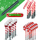 20PCS Replacement Stakes for Christmas Candy Cane Lights Outdoor, Plastic Candy Cane Pathway Markers Lights Spike Replacer, Size 0.68 6.05 Inches, Used to Maintain Candy Cane Pathway Lights 1 20PCS Replacement Stakes for Christmas Candy Cane Lights Outdoor, Plastic Candy Cane Pathway Markers Lights Spike Replacer, Size 0.68 6.05 Inches, Used to Maintain Candy Cane Pathway Lights 1