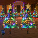 2 Set Solar Christmas Tree Christmas Lights for Outdoor Christmas Decorations, Solar Xmas Pathway Lights 8 Modes Solar Christmas Garden Stake Lights, Waterproof Outdoor Christmas Decor for Patio Yard