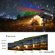 Christmas Laser Projector Light Outdoor: RGB Firefly Laser Lights Decoration with Remote, IP65 Waterproof Star Projector Lights Decor for Yard Garden Holiday Party, Christmas Halloween Year