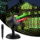 Christmas Laser Lights Projector Holiday Seasonal Lighting Show, as Seen on TV Xmas Static Red and Green Star Spread Out, for Celebration Performance Decorative Lights, Outdoor and Indoor