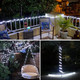 JMEXSUSS 120 LED Solar Powered Rope Lights Outdoor,39.4ft 8 Modes Solar Rope Lights,Waterproof Solar Rope Tube for Fence,Gazebo,Yard,Walkway,Path (White)