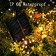 Solar String Lights, 72Ft 200 LED, Waterproof Outdoor, 8 Modes, String Lights for Garden, Yard, Wedding, Party (Warm White)