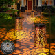 Solar Lantern - Hanging Solar Lights Outdoor Waterproof, Metal Lantern Decorative Solar Powered Patio Decor for Garden Yard Backyard Porch Table Pathway Tree Lighting, Cool/Warm Light, 2 Pack