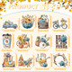 Kigley 36 Pcs Thanksgiving Wood Ornaments for Tree Fall Wooden Hanging Ornaments Gnome Autumn Harvest Maple Leaf Ornament Cutout Pumpkin Truck Hanging Pendant for Holiday Party Fall Decoration Kigley 36 Pcs Thanksgiving Wood Ornaments for Tree Fall Wooden Hanging Ornaments Gnome Autumn Harvest Maple Leaf Ornament Cutout Pumpkin Truck Hanging Pendant for Holiday Party Fall Decoration