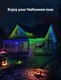 Permanent Christmas Lights Outdoor, 25ft with 18 LED Christmas Lights Smart Permanent Outdoor Holiday Lights LED RGB Lights for Christmas Decorations, Work with APP, Alexa and Google Assistant