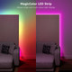 Lepro LED Strip Lights, 65.6ft Music Sync MagicColor Dreamcolor Light Strip with Remote, Christmas s for Men & Women, 5050 RGB Lights for Bedroom, Home, Gaming Room, Party, Wall Decorations