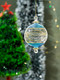 Clear and Turquoise Engraved Glass Christmas ornament for Christmas tree decorations Hanging ornaments for Tree decorations xmas Decorative balls Egyptian glass