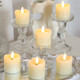 Lezonic Flameless Votive Candles Battery Operated with Remote and Timer, Pack of 6 (D:2" X H:2") LED Ivory White Long Lasting Flickering Wax Candles with Realistic 3D Flame Lezonic Flameless Votive Candles Battery Operated with Remote and Timer, Pack of 6 (D:2" X H:2") LED Ivory White Long Lasting Flickering Wax Candles with Realistic 3D Flame