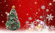 Lightahead Musical Revolving Christmas Tree with Santa Claus and Christmas Music Playing in Poly Resin