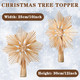 Christmas Straw Star Snowflake Tree Topper Straw Ornaments 10 x 12 Inch Swedish Style Nordic Tree Topper for Christmas Tree Office Home Indoor Desktop Adults Decoration(Classic) Christmas Straw Star Snowflake Tree Topper Straw Ornaments 10 x 12 Inch Swedish Style Nordic Tree Topper for Christmas Tree Office Home Indoor Desktop Adults Decoration(Classic)