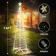 7.6FT Outdoor Christmas Tree with 330 Warm White LED Lights, Christmas Cone Tree with Remote Control, Lighted Christmas Decorations Outside for Yard Patio Garden Xmas Home Indoor Decor, Timer