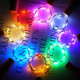 Wine Bottle Lights with Cork Switch, 15 LED 8 Pack Battery Operated Mini Fairy Copper Wire Cork String Lights for Party Wedding Christmas Festival Decoration (Multicolor) Wine Bottle Lights with Cork Switch, 15 LED 8 Pack Battery Operated Mini Fairy Copper Wire Cork String Lights for Party Wedding Christmas Festival Decoration (Multicolor)