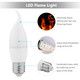 Lpraer 6 Pack E26 LED Flame Effect Light Bulbs 3 Modes Flickering Flame Tip Candelabra Light Bulbs Warm White Chandelier Bulbs for Easter Halloween Lpraer 6 Pack E26 LED Flame Effect Light Bulbs 3 Modes Flickering Flame Tip Candelabra Light Bulbs Warm White Chandelier Bulbs for Easter Halloween