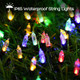 LYHOPE Battery Christmas Lights, 33ft 100 LED Christmas Lights Waterproof 8 Modes Battery Operated String Lights for Outdoor & Indoor, Xmas Tree, Wreaths, Holiday Decoration (Multicolor)