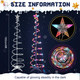 Macarrie 2 Pack 6 Ft Spiral Christmas Trees Outdoor Light Up Christmas Tree 125 LEDs Plug in Tree Decor Cone Tree Decoration with Star Tree Topper for Christmas Outside Yard Porch Home (Multi Color) Macarrie 2 Pack 6 Ft Spiral Christmas Trees Outdoor Light Up Christmas Tree 125 LEDs Plug in Tree Decor Cone Tree Decoration with Star Tree Topper for Christmas Outside Yard Porch Home (Multi Color)