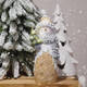 Snowman Christmas Decorations Christmas-Tree Lighted - Snowman Figurines Ornaments with LED Lights Merry Resin Holiday Light Up Snowman Indoor Decor 3.5 2.25 8.5 in man House Studio