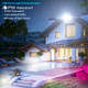 LED Flood Light Outdoor, 300W Equivalent 3000LM Smart RGB Landscape Lighting with APP Control, DIY Scenes - Timing - 5700K Daylight White -Color Changing Uplight, IP66 Waterproof US Plug MELPO(4 Pack) LED Flood Light Outdoor, 300W Equivalent 3000LM Smart RGB Landscape Lighting with APP Control, DIY Scenes - Timing - 5700K Daylight White -Color Changing Uplight, IP66 Waterproof US Plug MELPO(4 Pack)