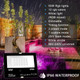 MELPO Led Flood Light Outdoor, 50W RGB Color Changing Landscape Lighting with Remote, Timing - 12 Colors - 4 Modes, IP66 Waterproof, US 3-Plug, (Pack of 2) MELPO Led Flood Light Outdoor, 50W RGB Color Changing Landscape Lighting with Remote, Timing - 12 Colors - 4 Modes, IP66 Waterproof, US 3-Plug, (Pack of 2)