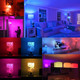 MELPO LED Color Changing Light Bulb with Remote Control, 5W 40W Equivalent, 500LM, 5700K,E26 Dimmable RGB Light Bulbs for Birthday Party/KTV Decoration/Household/Bar/Wedding (Pack of 8) MELPO LED Color Changing Light Bulb with Remote Control, 5W 40W Equivalent, 500LM, 5700K,E26 Dimmable RGB Light Bulbs for Birthday Party/KTV Decoration/Household/Bar/Wedding (Pack of 8)