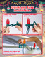 Minetom C7 C9 Christmas Light Clips Outdoor, 100 Count Universal Quick Christmas Light Spring Clips for Outside Roof Gutter Shingle Fence E12 E17 Base Minetom C7 C9 Christmas Light Clips Outdoor, 100 Count Universal Quick Christmas Light Spring Clips for Outside Roof Gutter Shingle Fence E12 E17 Base