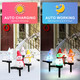 Outdoor Christmas Decorations -Christmas Light Stakes for Yard-Snowman Solar Lights-Snowman Christmas Ornaments for Yard Garden Lawn Landscape Patio Walkway Decor