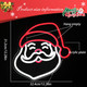 Santa Claus Neon Sign, Christmas Neon Sign for Wall Decor, Dimmable Christmas Led Light Up Sign for Bedroom Club Party Bar Indoor Pub Cafe Party Decoration