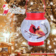 MUMTOP Solar Lantern Red Cardinal Light, Crackle Glass Hanging Solar Lights Outdoor LED Waterproof Tabletop Lamp for Table Yard Garden Patio Lawn Christmas Decorations MUMTOP Solar Lantern Red Cardinal Light, Crackle Glass Hanging Solar Lights Outdoor LED Waterproof Tabletop Lamp for Table Yard Garden Patio Lawn Christmas Decorations