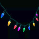 C6 Christmas Lights, 50 LED Strawberry String Lights, 18FT Multicolor C6 Lights, Fairy Lights for Outdoor, Indoor, Garden, Yard, Home, Party, Christmas Tree Decorations (Multicolor)
