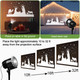 Christmas Nativity Scene Projector Lights Outdoor Indoor,Waterproof Holiday Projector with Stars,Christmas Decorations Light for Walls, Windows, and Garage Doors